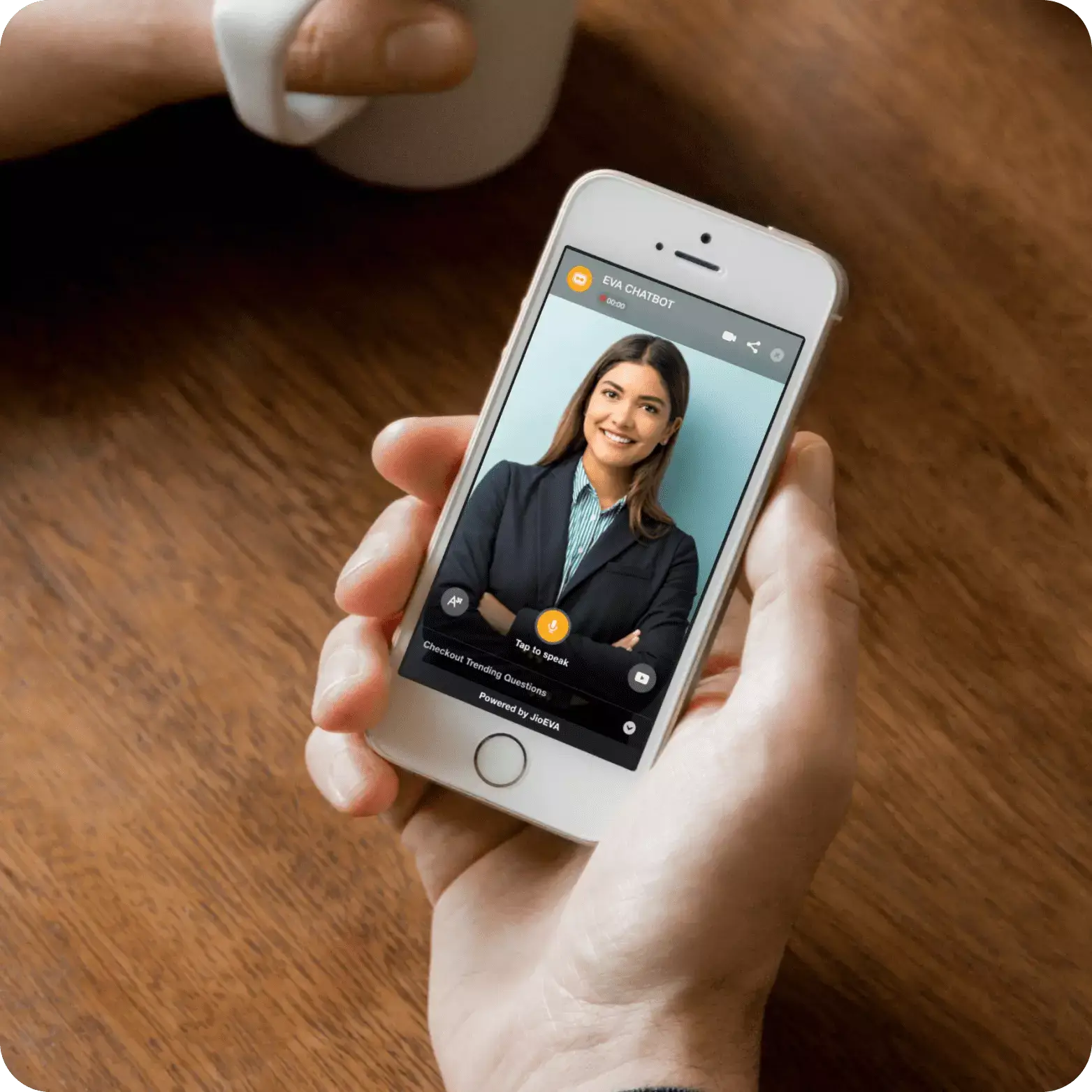 Jio EVA AI/ML powered human-like assistant.