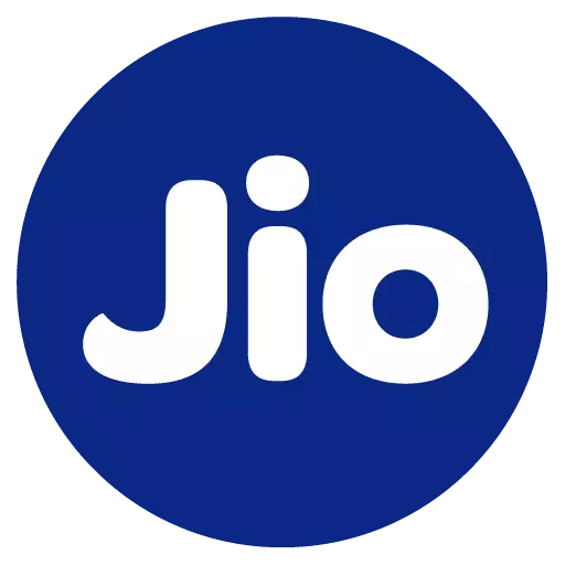 Jio logo for animation card