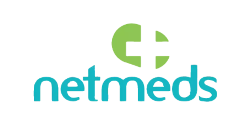 netmeds logo for animation card