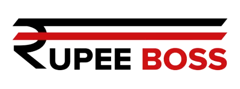 Rupee boss logo for animation card